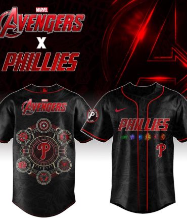 Marvel Avengers X Phillies Limited Edition Jersey - Ultimate Fan Gear!