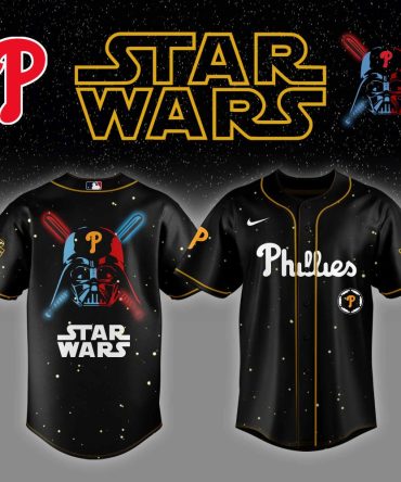 Star Wars Phillies Jersey - Limited Edition Darth Vader Design - Perfect Gift For Fans!