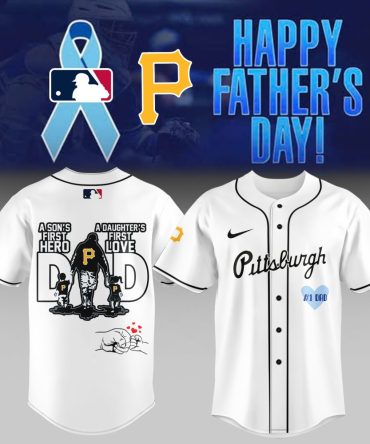 Celebrate Dad With Pittsburgh Baseball Jersey - Father'S Day Gift - Son'S Hero, Daughter'S Love Design