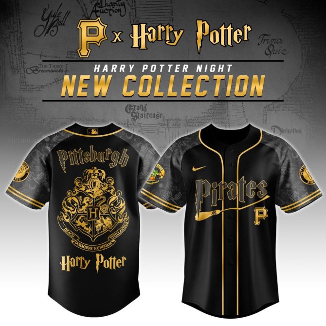 Limited Edition Pittsburgh Pirates X Harry Potter Jersey – Magical Fan Gear Collection