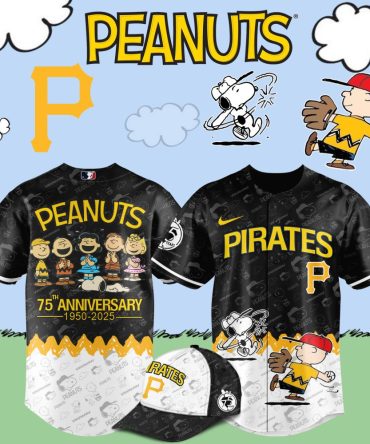 Celebrate Peanuts 75Th Anniversary With Pirates Jersey & Cap Set – Limited Edition Baseball Gear