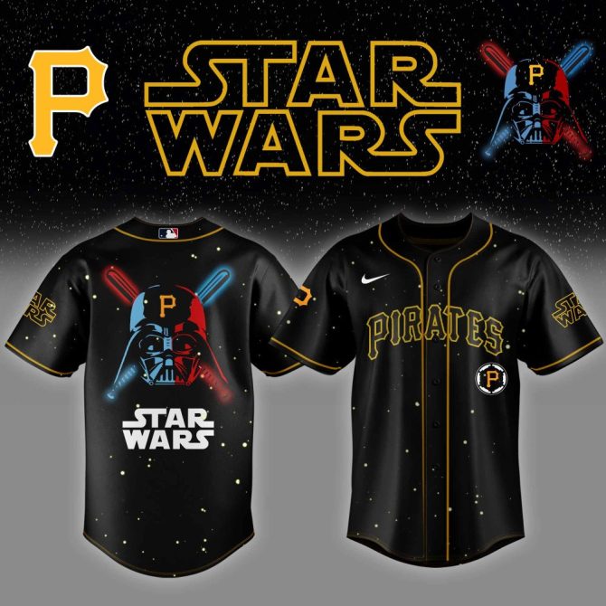 Exclusive Star Wars X Pirates Jersey – Darth Vader Design, Limited Edition