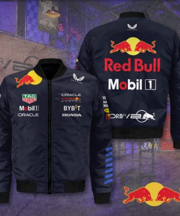 Red Bull Racing Team Jacket - Official F1 Merchandise - Stylish & Comfortable