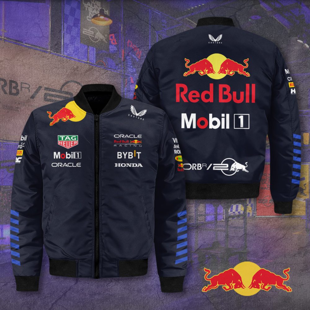Red Bull Racing Team Jacket - Official F1 Merchandise - Stylish & Comfortable