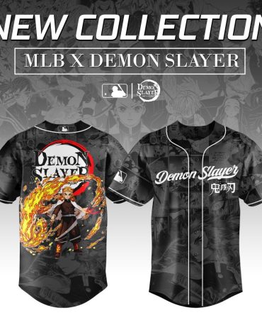Exclusive Mlb X Demon Slayer Jersey – Limited Edition Anime Apparel