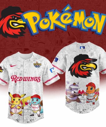 Limited Edition Pokémon Baseball Jersey - Pikachu & Friends Design - Perfect For Fans!