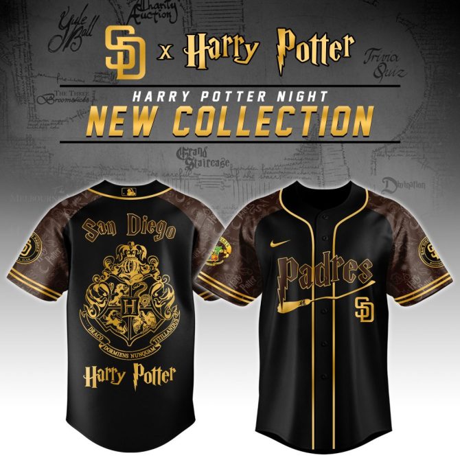 Limited Edition San Diego Padres X Harry Potter Jersey - New Collection For Fans