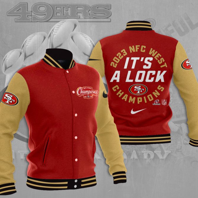 2023 Nfc West Champions Varsity Jacket - Celebrate In Style!