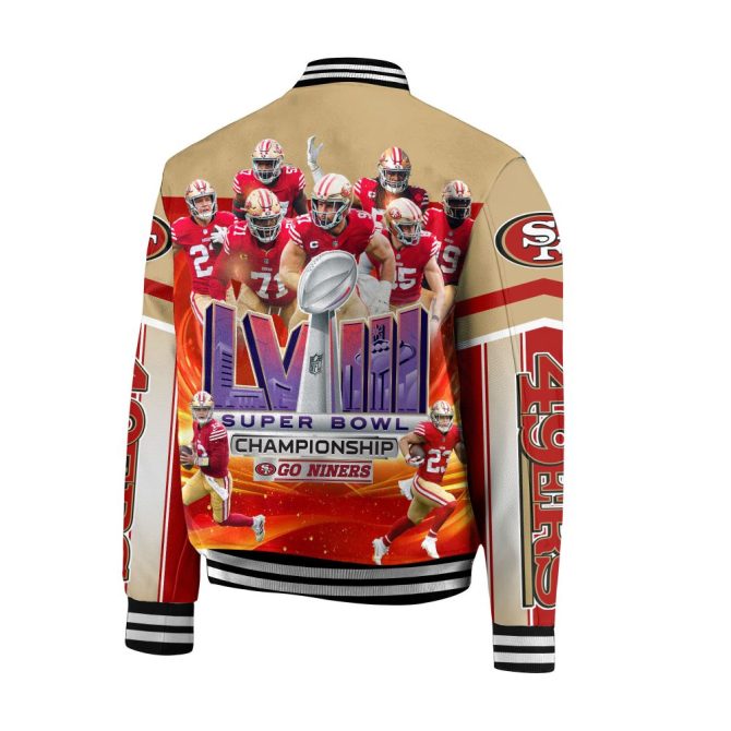 49Ers Super Bowl Jacket - Limited Edition Nfl Fan Gear For Ultimate Supporters - Image 3