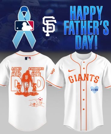 Celebrate Dad With Giants Father'S Day Jersey – Perfect Gift For Baseball Fans!