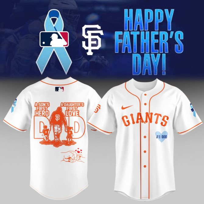 Celebrate Dad With Giants Father'S Day Jersey – Perfect Gift For Baseball Fans!