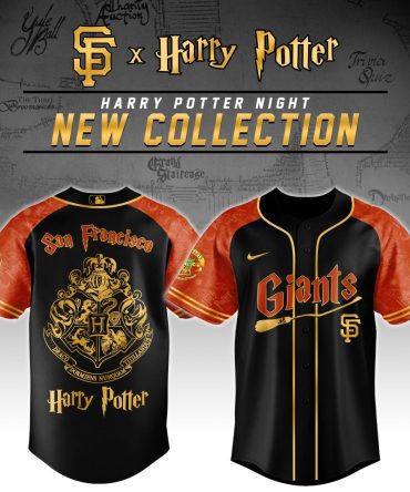 Limited Edition Harry Potter X Giants Jersey – Magic Meets Baseball Style!