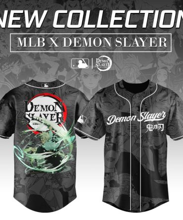 Mlb X Demon Slayer Anime Baseball Jersey - Limited Edition Collector'S Item