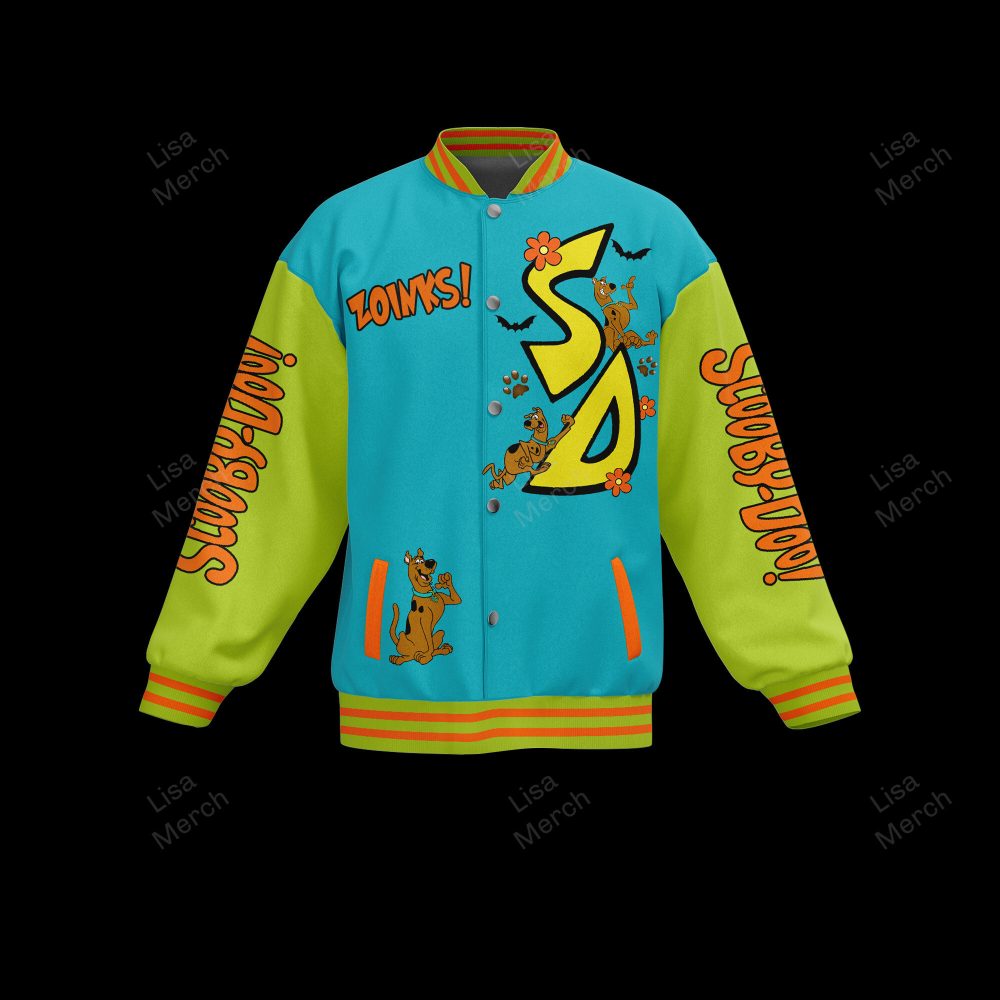 Scooby-Doo Retro Varsity Jacket - Zoinks! Stylish & Cozy For Fans - Image 2