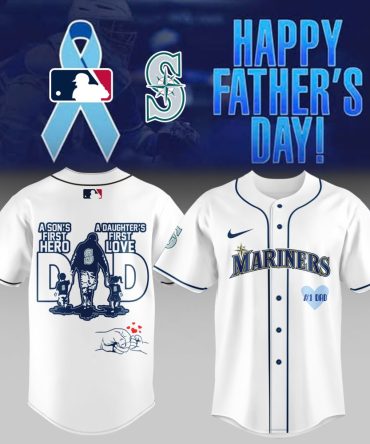 Celebrate Dad With Seattle Mariners Father'S Day Jersey – Perfect Gift For #1 Dad!
