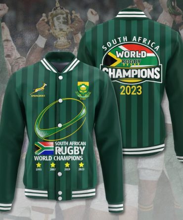 Celebrate Victory In Style - South Africa Rugby World Champions 2023 Jacket