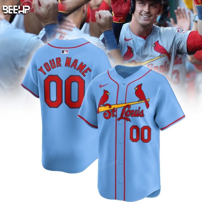 Custom St. Louis Baseball Jersey - Personalize With Your Name & Number - Perfect Gift!
