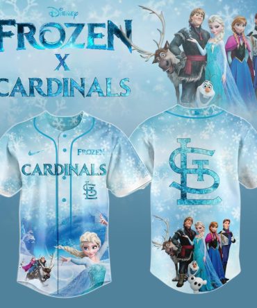 Frozen X Cardinals Baseball Jersey – Limited Edition Disney Magic For Fans