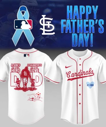Celebrate Dad With Cardinals Father'S Day Jersey - A Son'S Hero, Daughter'S Love Gift!