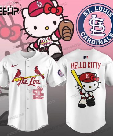Hello Kitty St. Louis Cardinals 50Th Anniversary Jersey – Cute & Sporty Fan Gear