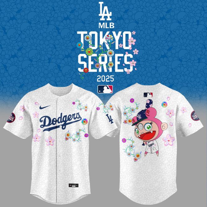 Limited Edition 2025 Dodgers Tokyo Series Jersey - Exclusive Design & Official Mlb Apparel!