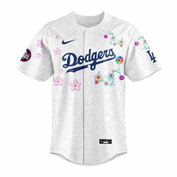 Limited Edition 2025 Dodgers Tokyo Series Jersey - Exclusive Design & Official Mlb Apparel! - Image 2