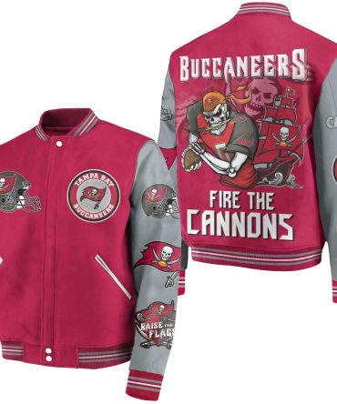 Limited Edition Buccaneers Varsity Jacket – Fire The Cannons! Perfect Gift For Fans