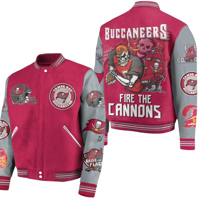 Limited Edition Buccaneers Varsity Jacket – Fire The Cannons! Perfect Gift For Fans
