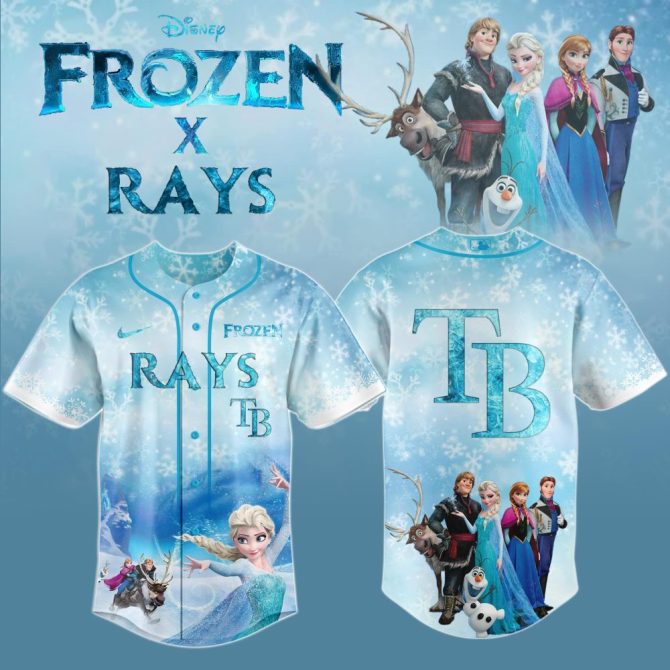 Disney Frozen X Rays Baseball Jersey - Limited Edition Kids' Apparel Featuring Elsa & Olaf