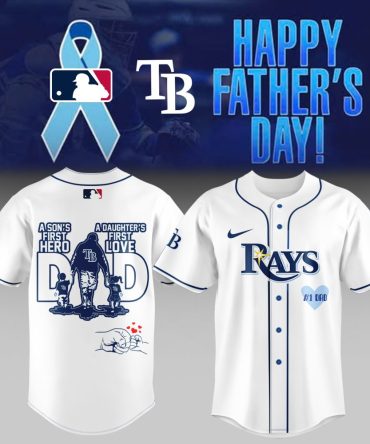 Celebrate Dad With Tampa Bay Rays Father'S Day Jersey - A Son'S Hero, Daughter'S Love Gift!