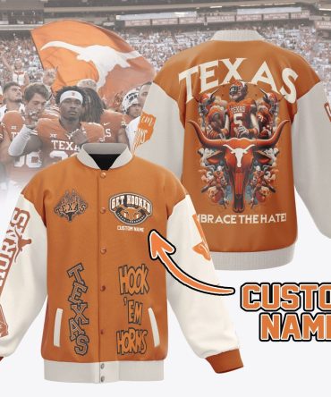 Custom Texas Longhorns Jacket - Personalize Your Game Day Style!