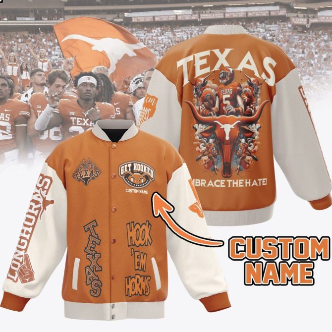 Custom Texas Longhorns Jacket - Personalize Your Game Day Style!