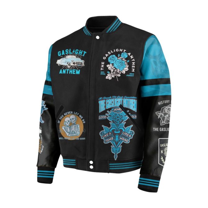 Gaslight Anthem Band Varsity Jacket - Stylish Music Fan Apparel With Iconic Designs - Image 2