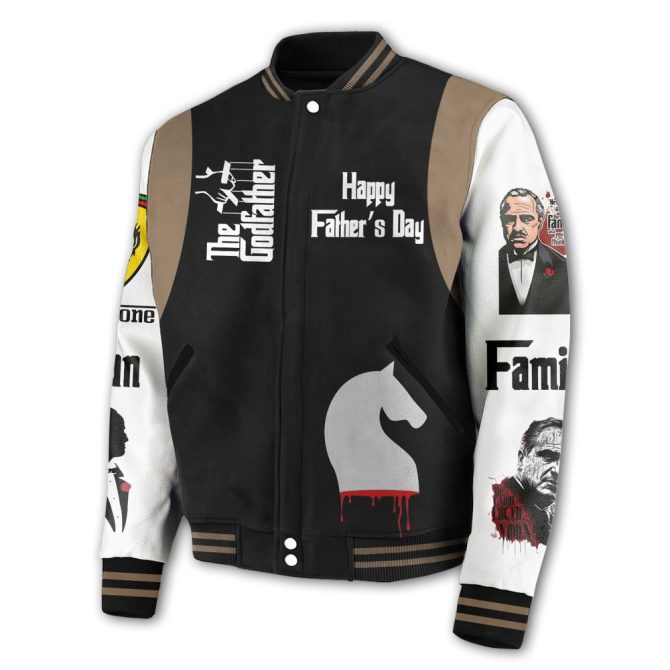 Exclusive Godfather Varsity Jacket - Perfect Father'S Day Gift, Iconic Movie Tribute - Image 2