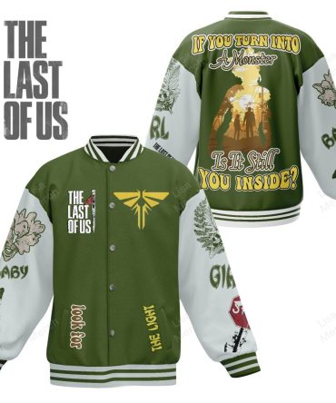 Epic 'The Last Of Us' Varsity Jacket – Limited Edition Gamer Apparel
