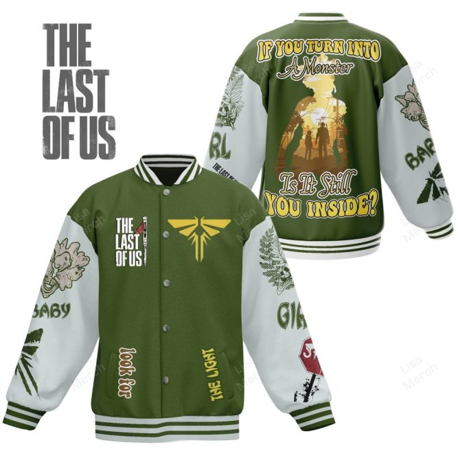 Epic 'The Last Of Us' Varsity Jacket – Limited Edition Gamer Apparel