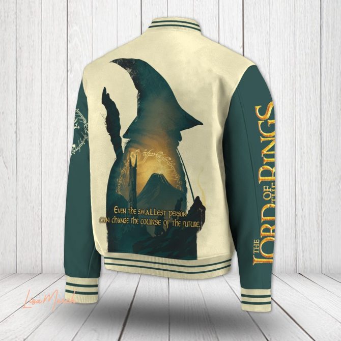 Customizable Lord Of The Rings Varsity Jacket - Personalized Name, Iconic Design, Perfect Gift - Image 3