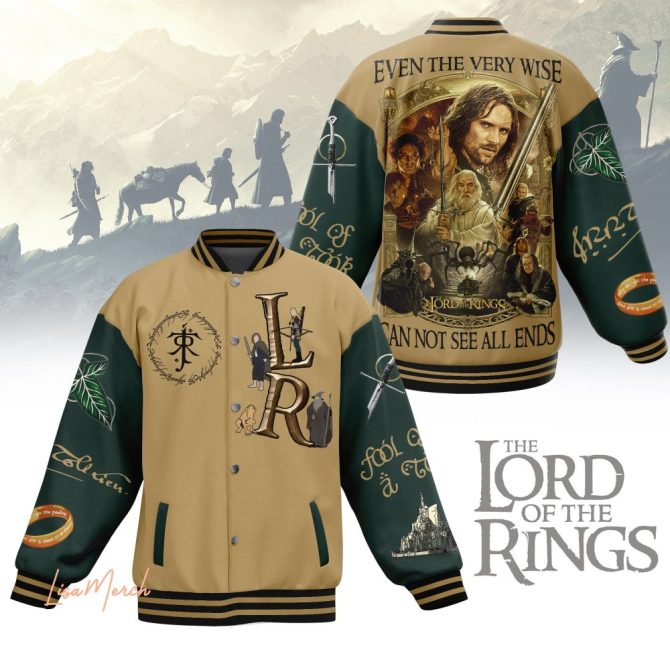Epic Lord Of The Rings Varsity Jacket – Iconic Design, Perfect For Fans!
