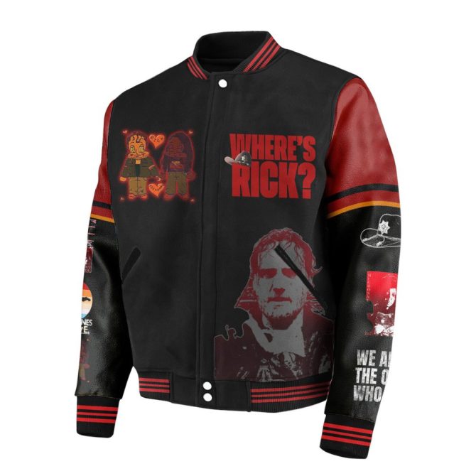 Exclusive Walking Dead Jacket - 'Where'S Rick?' Design - Bold & Stylish Apparel For Fans - Image 2