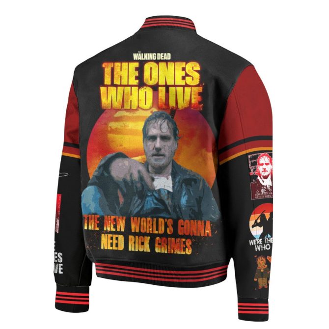 Exclusive Walking Dead Jacket - 'Where'S Rick?' Design - Bold & Stylish Apparel For Fans - Image 3