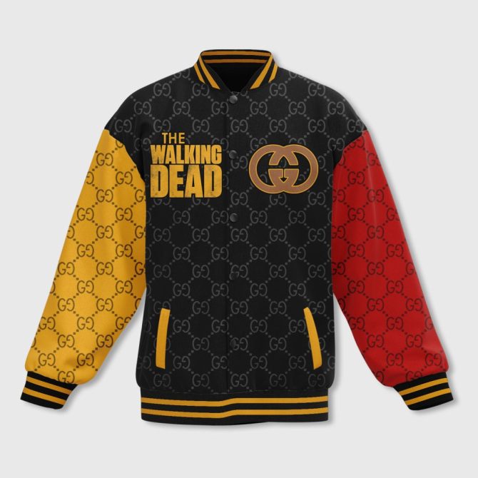 Comfimerch The Walking Dead New Bomber Baseball Jacket For Fan - Image 2