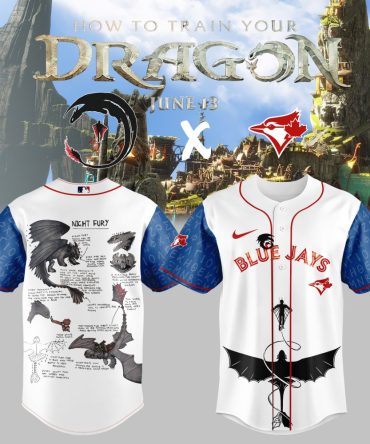 Exclusive Blue Jays X How To Train Your Dragon Jersey - Limited Edition Fan Gear