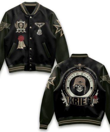 Exclusive Death Korps Bomber Jacket - Military Style, Premium Quality, Unique Design