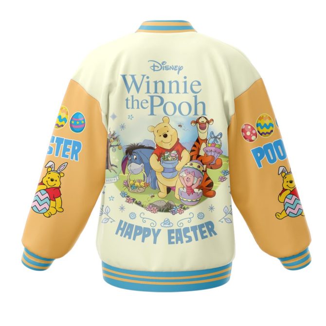 Disney Winnie The Pooh Easter Varsity Jacket - Celebrate In Style! - Image 3