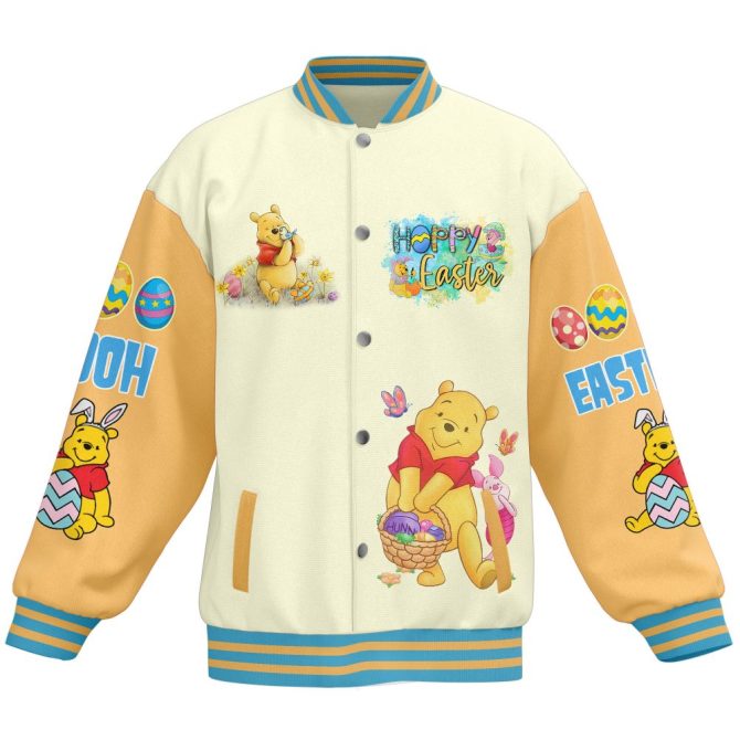 Disney Winnie The Pooh Easter Varsity Jacket - Celebrate In Style! - Image 2
