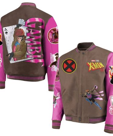 Exclusive Marvel X-Men Gambit Varsity Jacket - Bold Style For Fans!