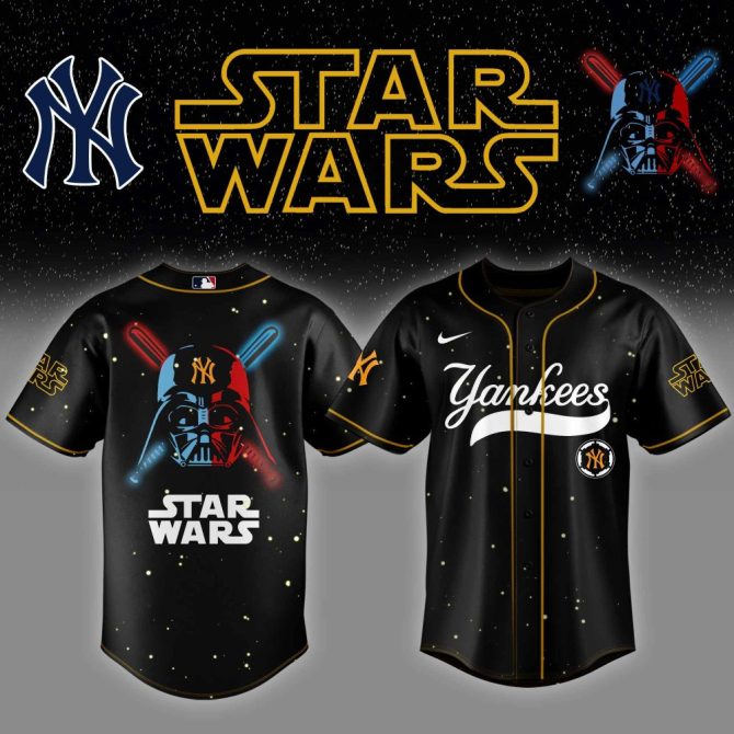 Ny Yankees Star Wars Limited Edition Jersey - Ultimate Fan Gear Collection