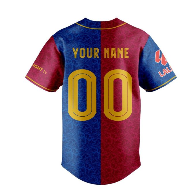 Custom Barcelona Fc Jersey - Personalized Name & Number - Official Team Colors - Image 3
