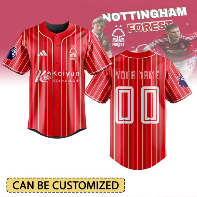 Custom Nottingham Forest Soccer Jersey - Personalize Name & Number!