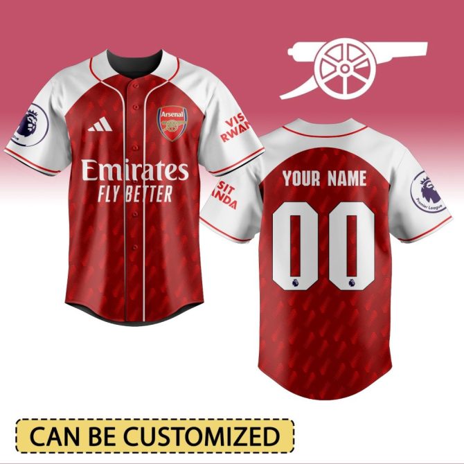 Custom Arsenal Jersey - Personalize Your Own Premier League Football Shirt